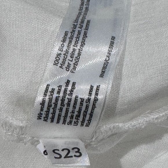 NWT Eileen Fisher Orgnc Linen Mandarin Collar Lagenlook Tunic ShirtDress SZ1X - Picture 16 of 16